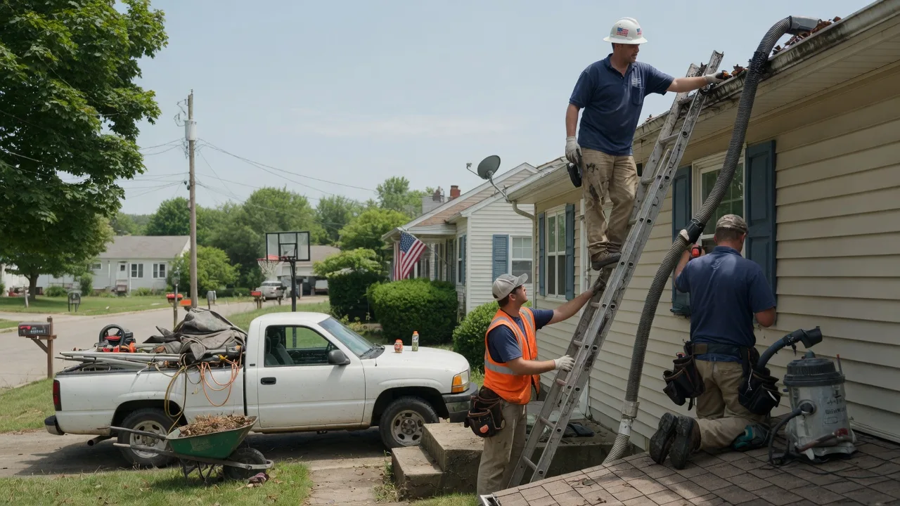 Gutter Installation in New Holland, OH near me